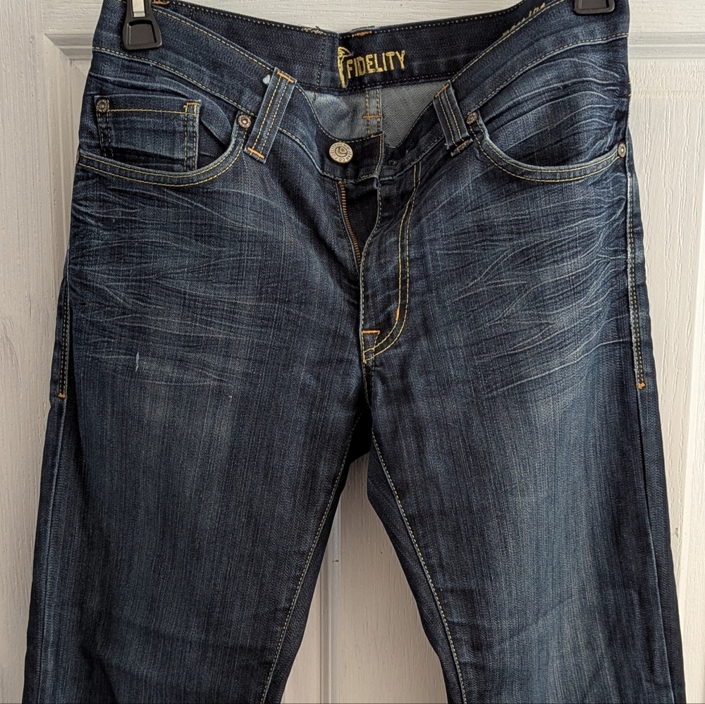 Fidelity Women's Blue Jeans 5011 - Picture 5 of 8